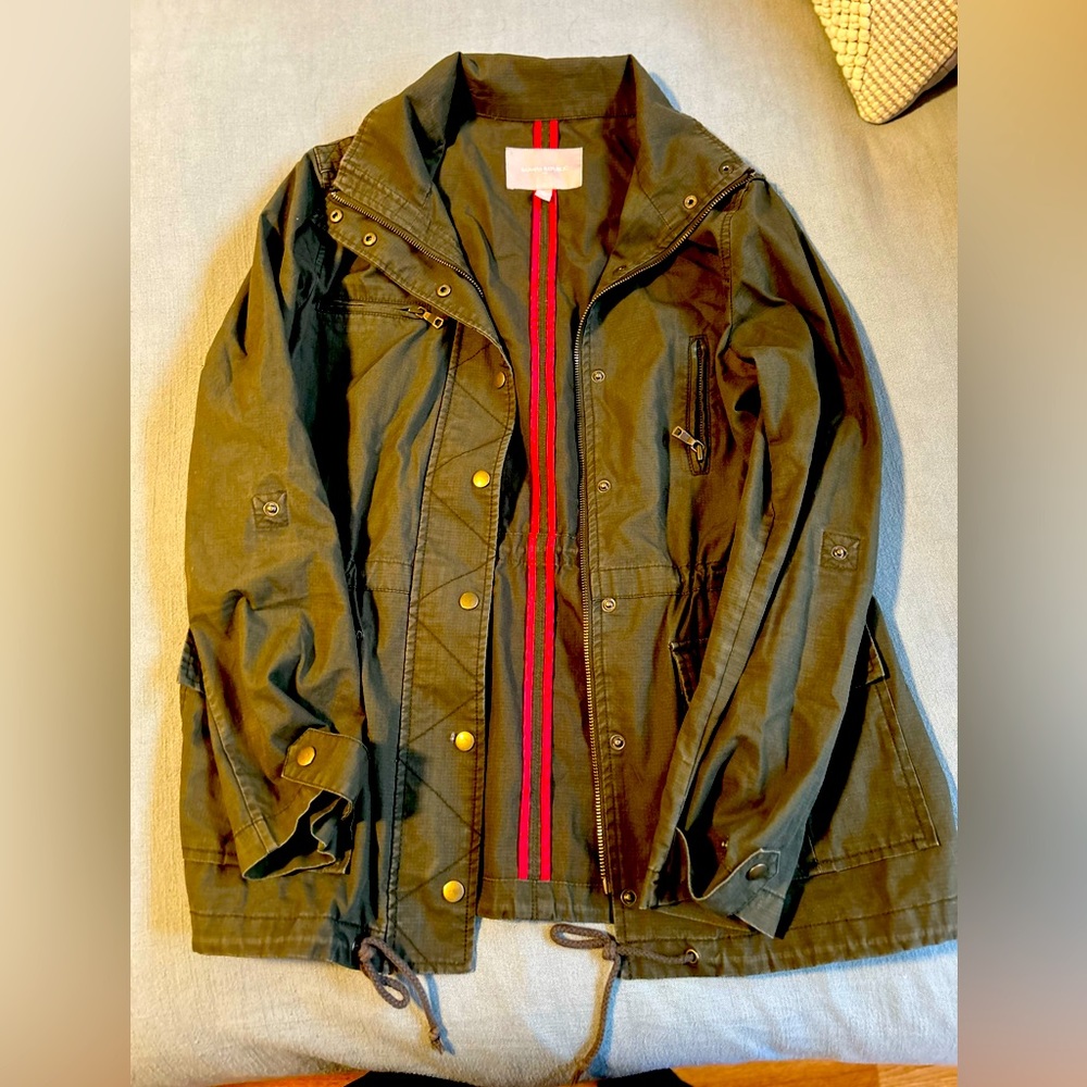 Banana Republic army green jacket  size small